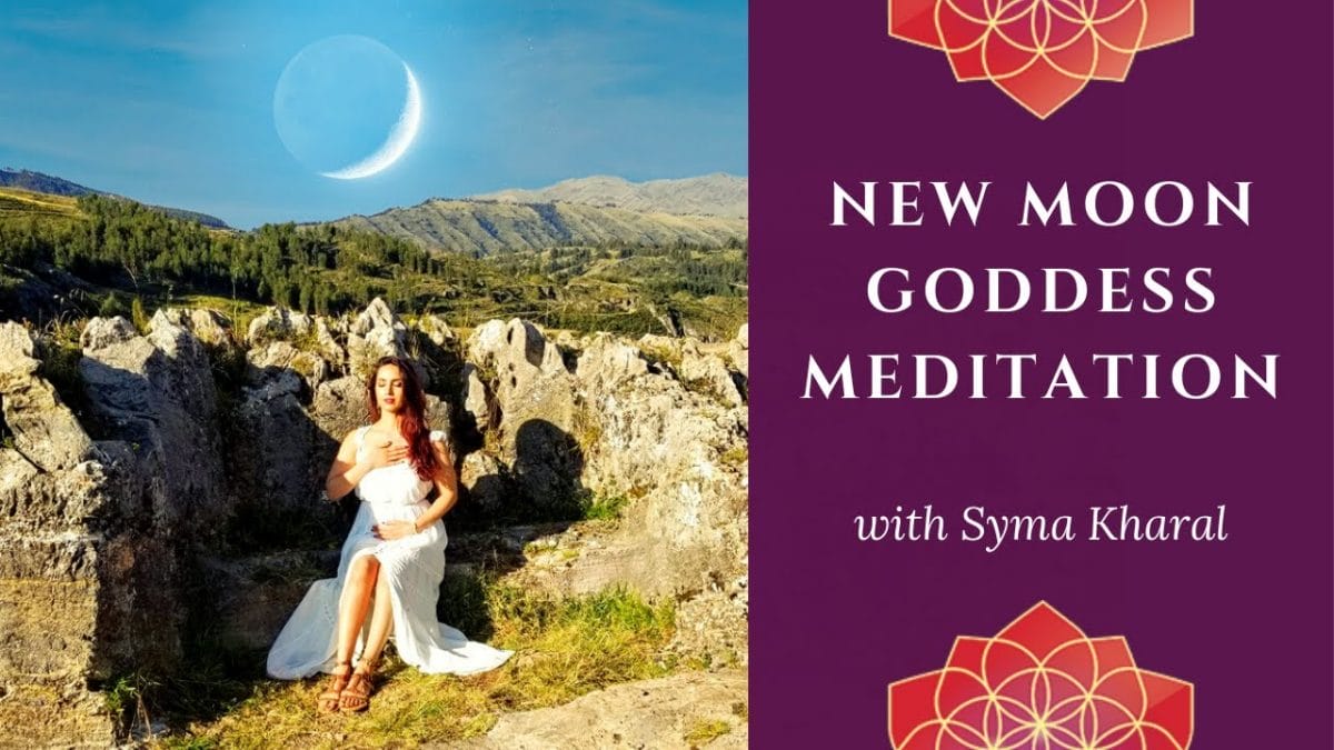 New Moon Meditation Manifesting Meditation Goddess Meditation